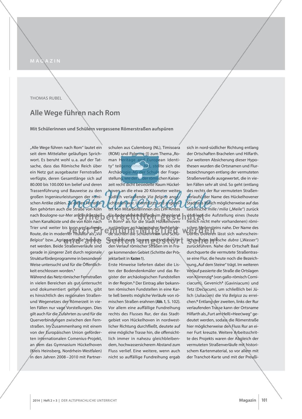 Alle Wege führen nach Rom Preview 1