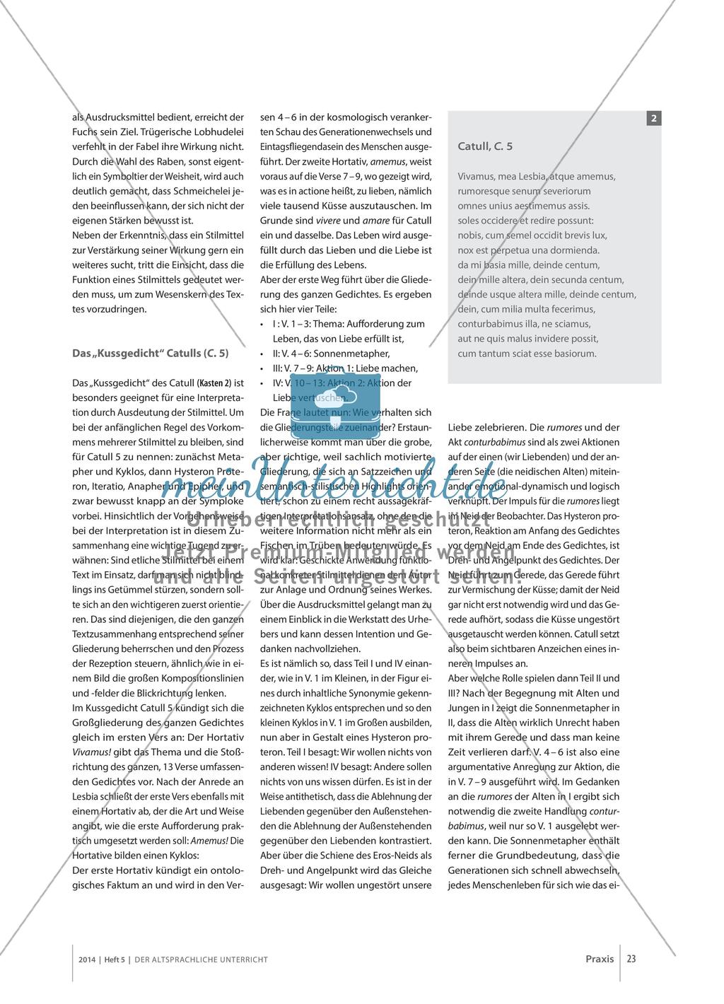 Textinterpretation: Stilmittel Preview 4