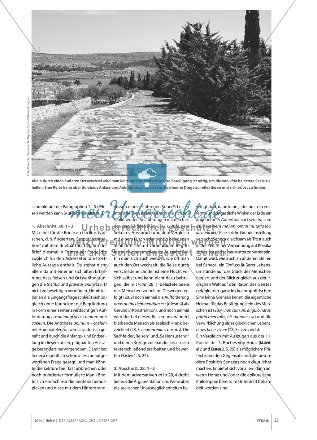 animum debes mutare, non caelum - Seneca und der Reisetourismus in Rom Preview 2