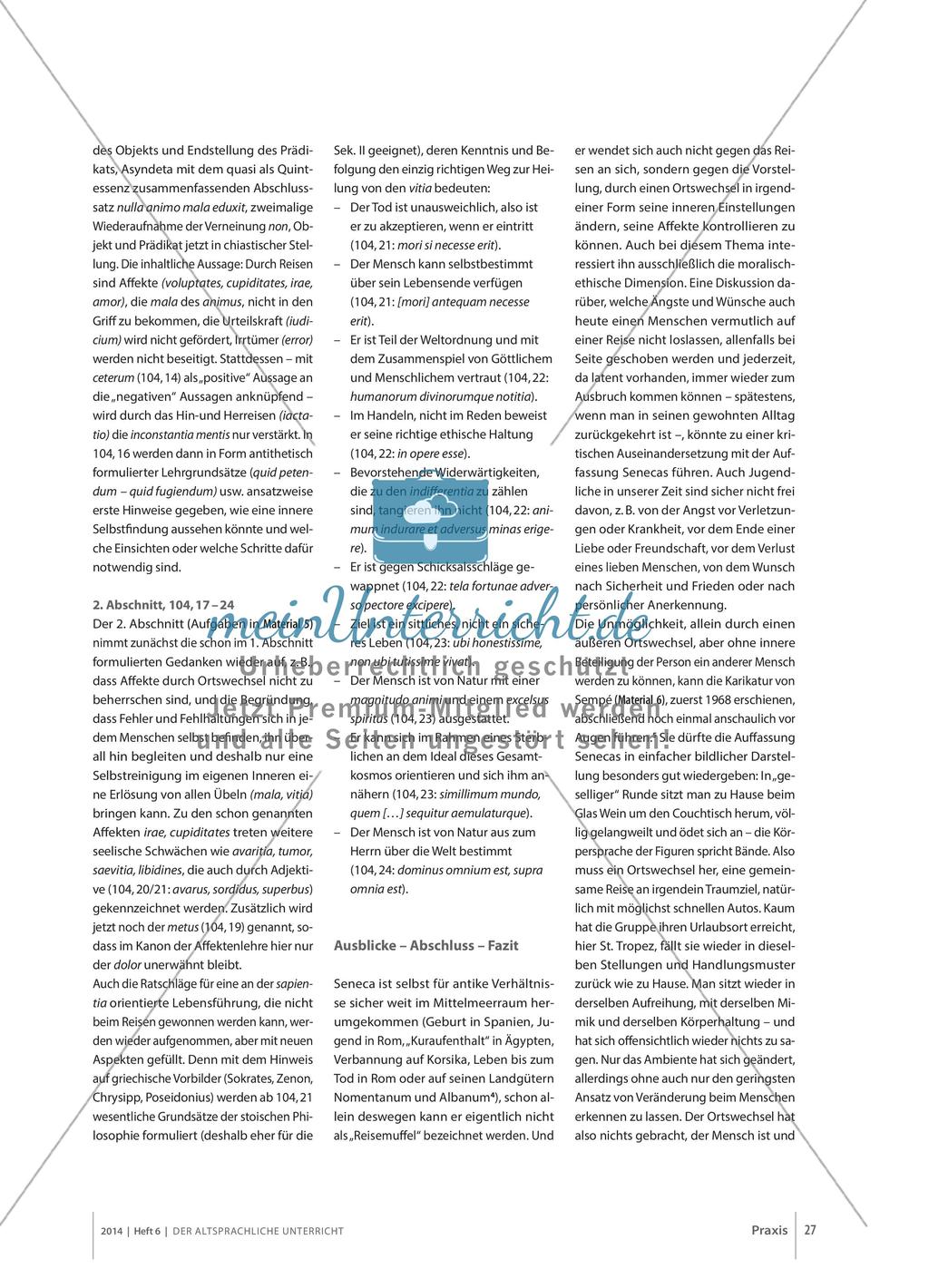 animum debes mutare, non caelum - Seneca und der Reisetourismus in Rom Preview 6
