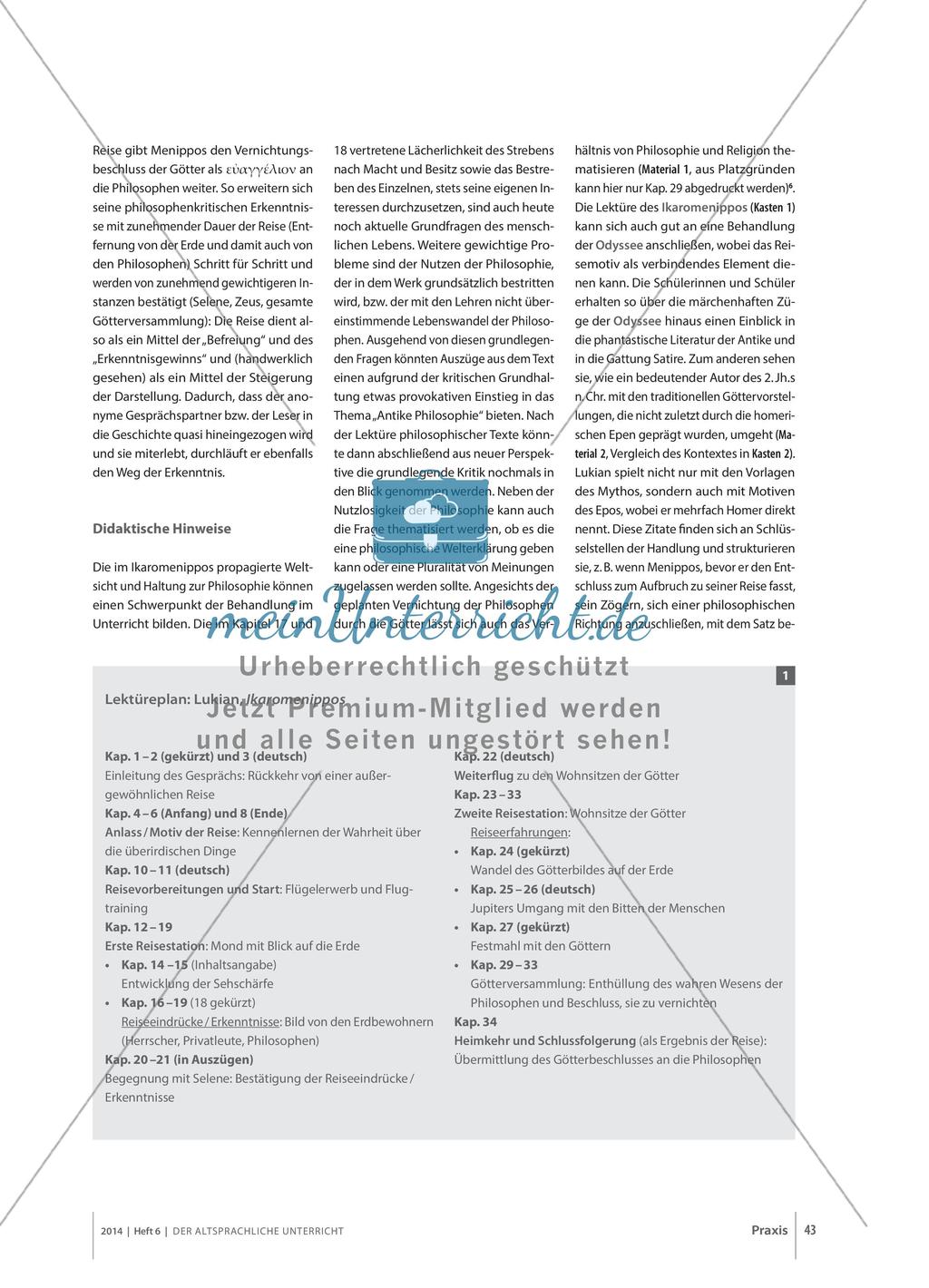 Sonne, Mond und Götter – der Ikaromenippos des Lukian Preview 4