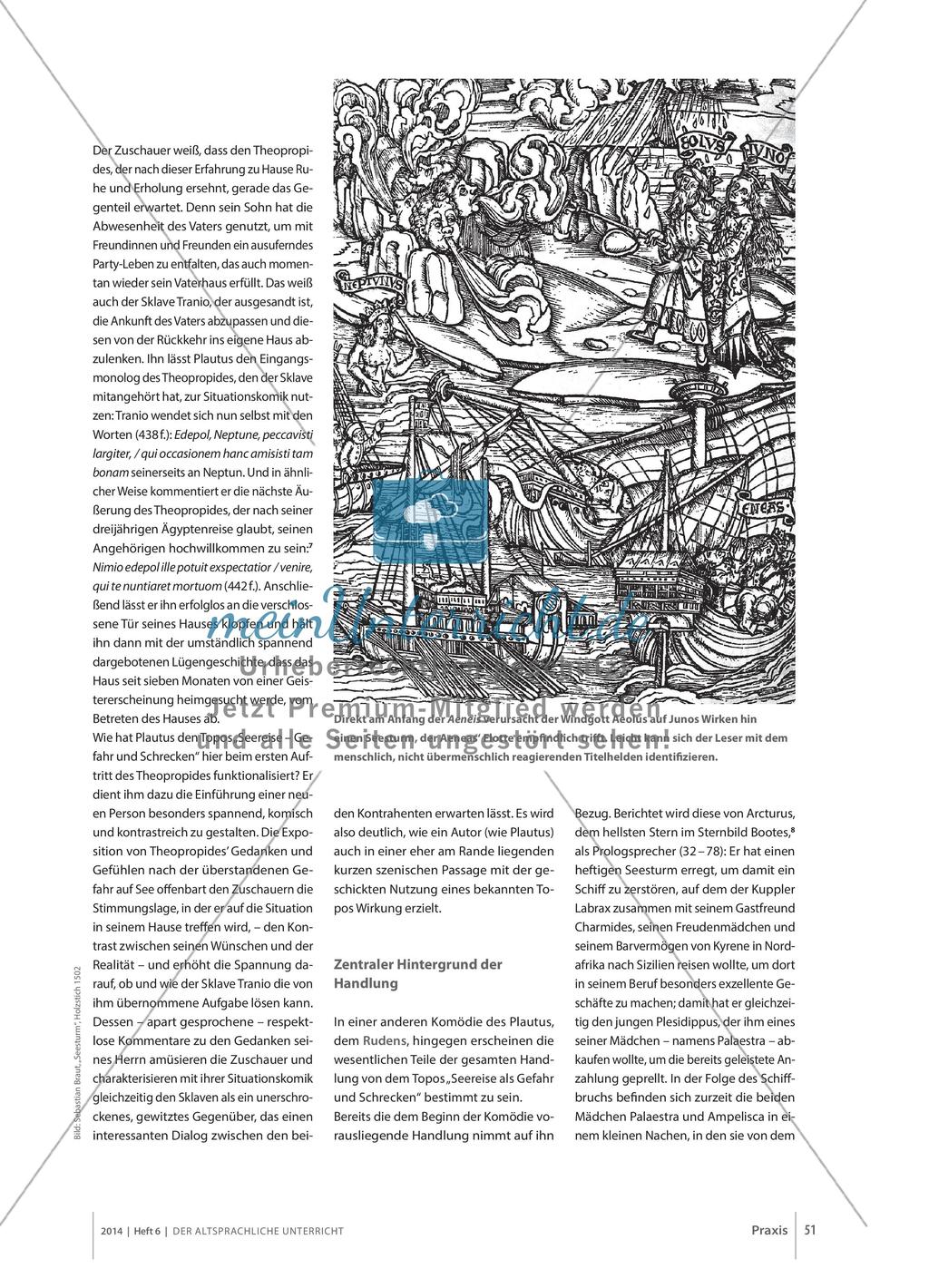 Seereisen – Gefahr und Schreckbild: Beobachtungen zu einem Topos in der antiken Literatur Preview 4