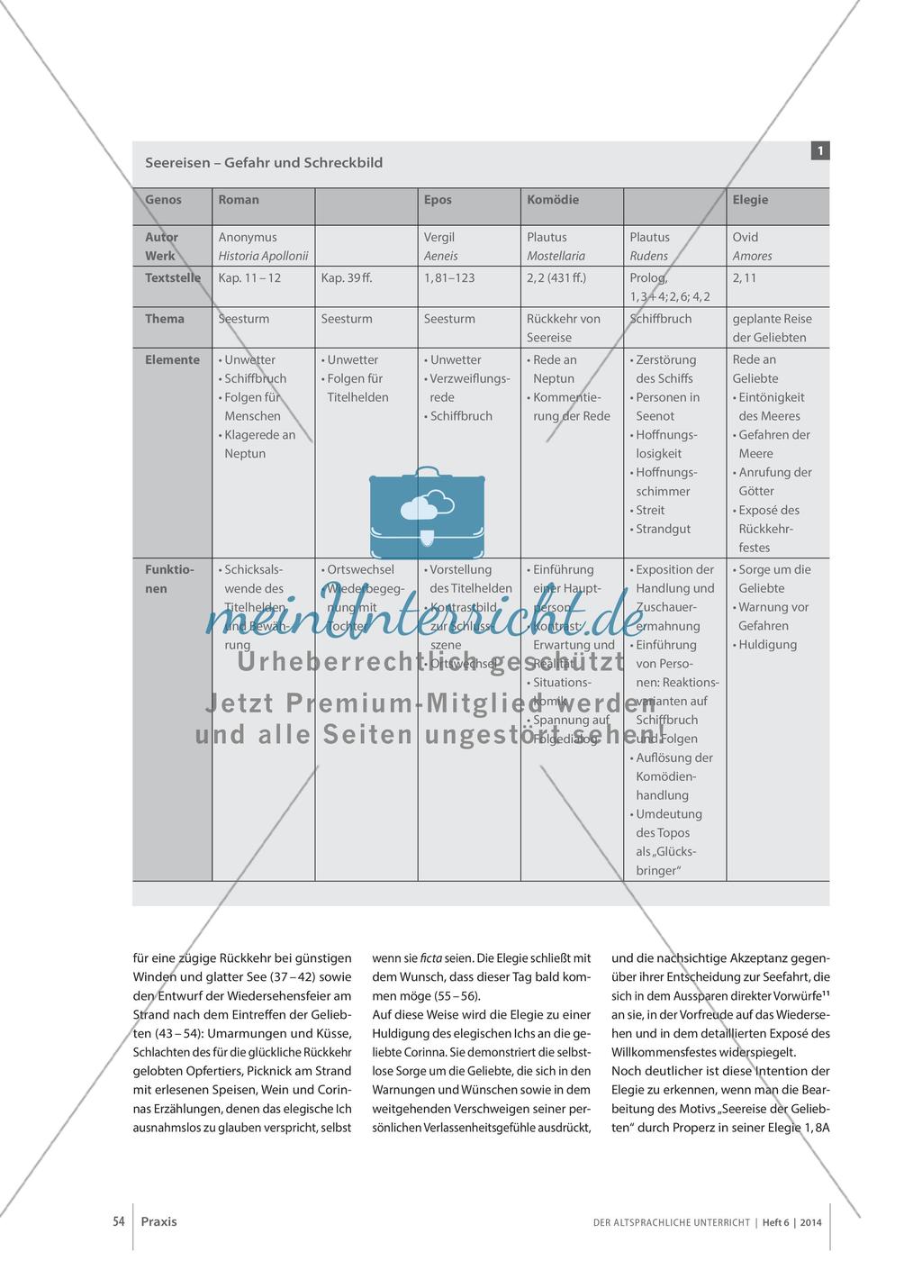 Seereisen – Gefahr und Schreckbild: Beobachtungen zu einem Topos in der antiken Literatur Preview 7