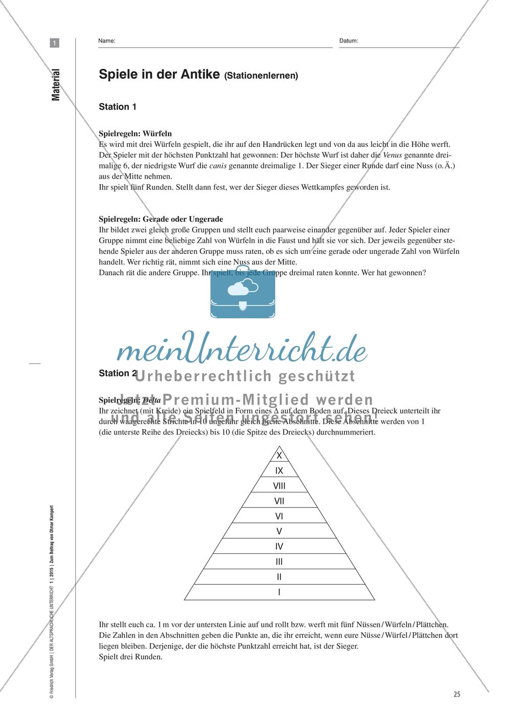 Spiele im antiken Rom Preview 5