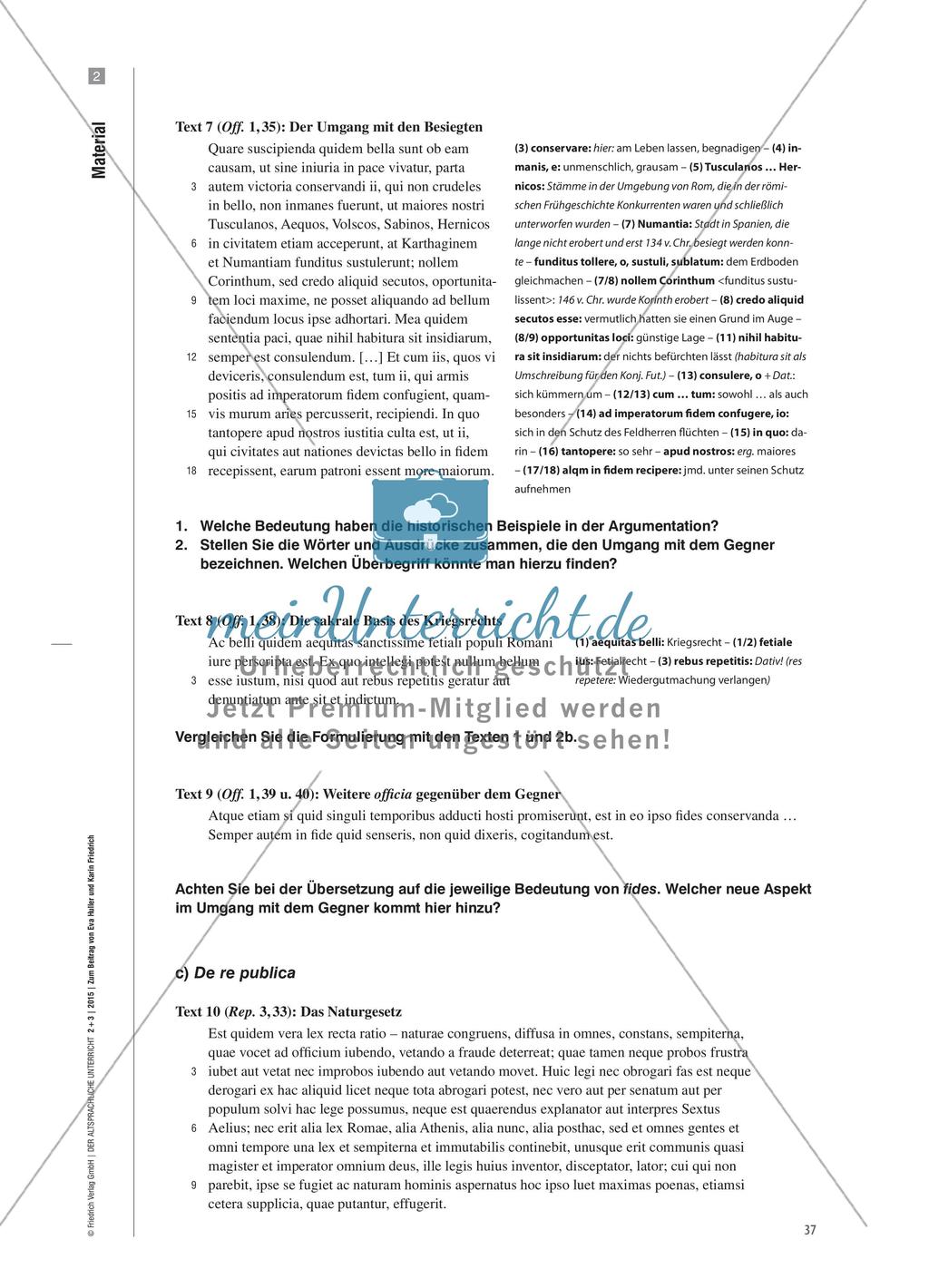 Die Auseinandersetzung mit dem „gerechten Krieg“ bei Cicero und Obama Preview 10