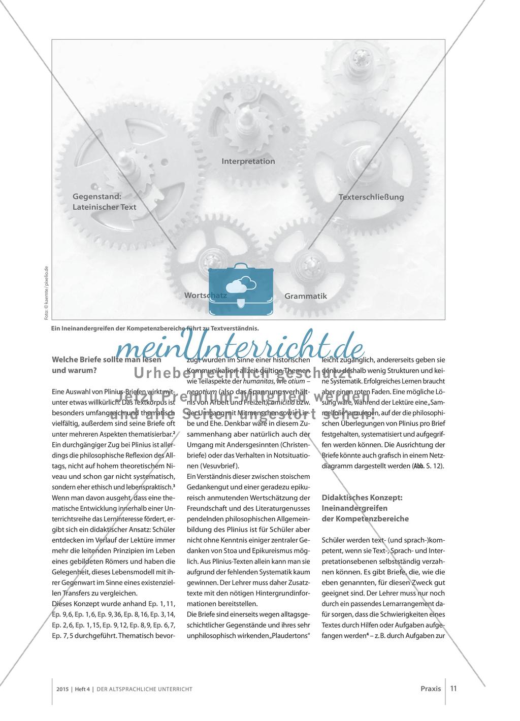 Plinius’ Haltung zur Welt und zu den Mitmenschen Preview 2
