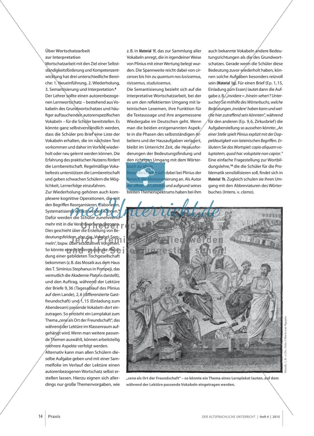 Plinius’ Haltung zur Welt und zu den Mitmenschen Preview 5