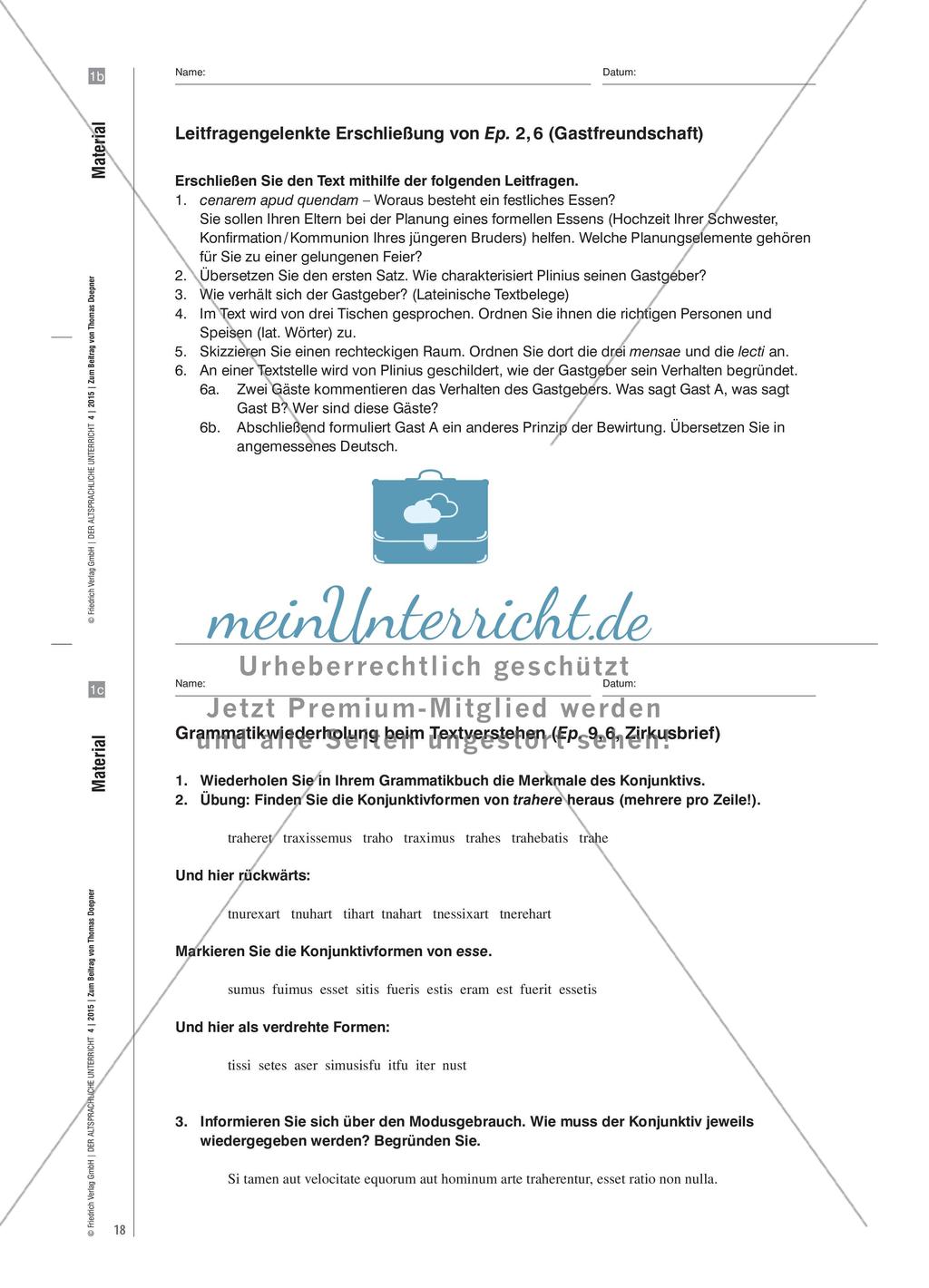 Plinius’ Haltung zur Welt und zu den Mitmenschen Preview 9