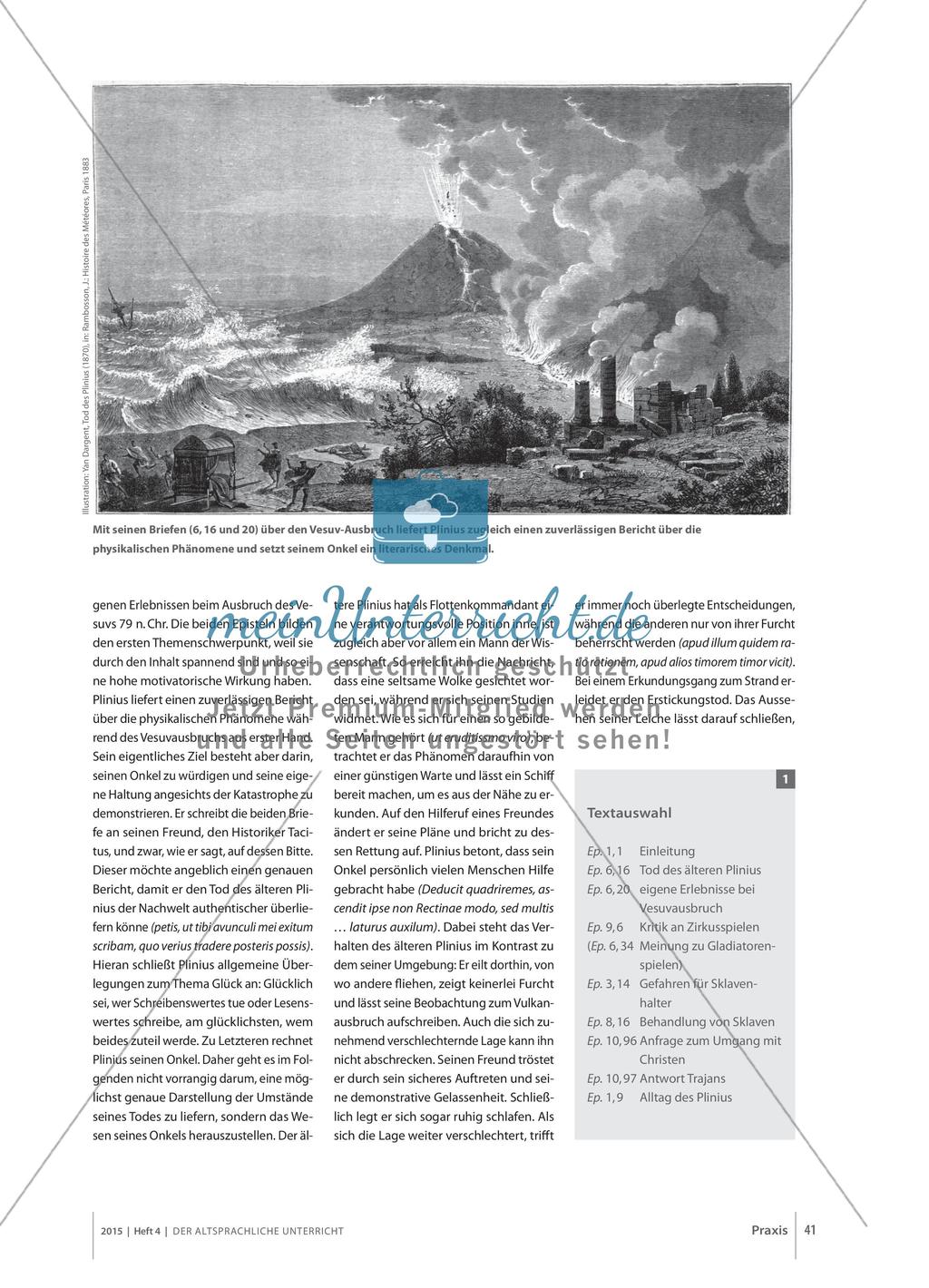 Plinius: Bericht eines Zeitzeugen Preview 2