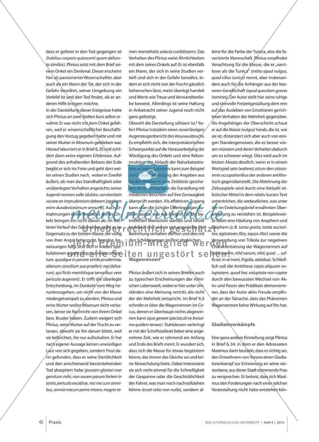 Plinius: Bericht eines Zeitzeugen Preview 3