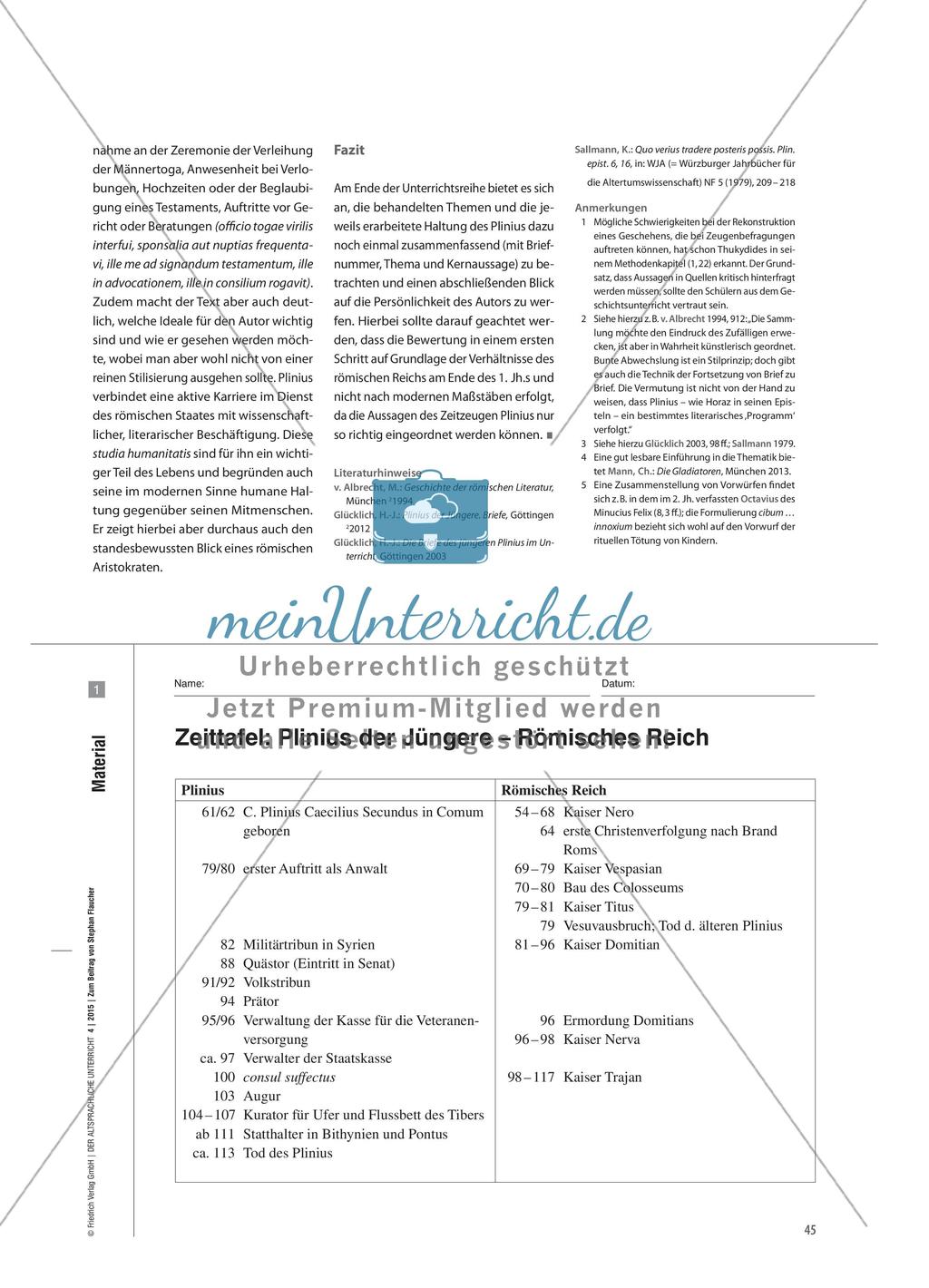 Plinius: Bericht eines Zeitzeugen Preview 6