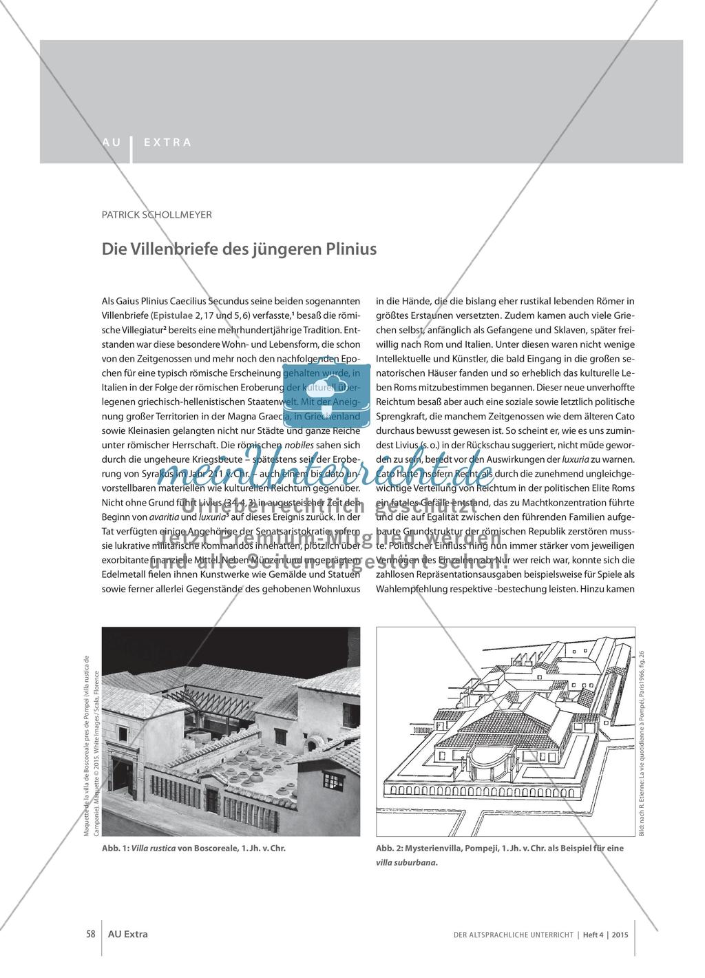 Die Villenbriefe des jüngeren Plinius Preview 1
