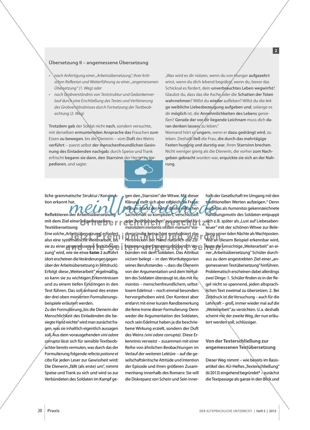 Wege zu einer angemessenen Textübersetzung Preview 3