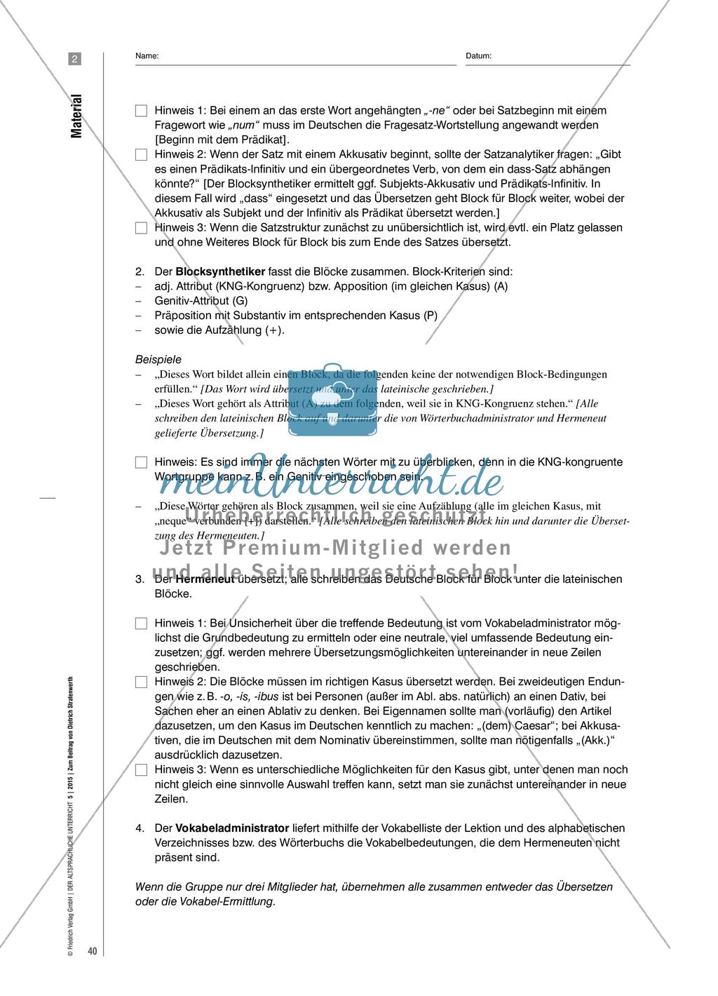 Übersetzen: Flexible Verfahren und wechselnde Sozialformen Preview 5