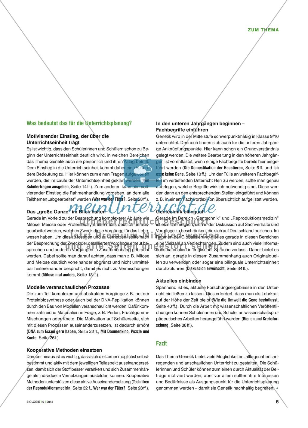 Genetik begreifbar machen Preview 2