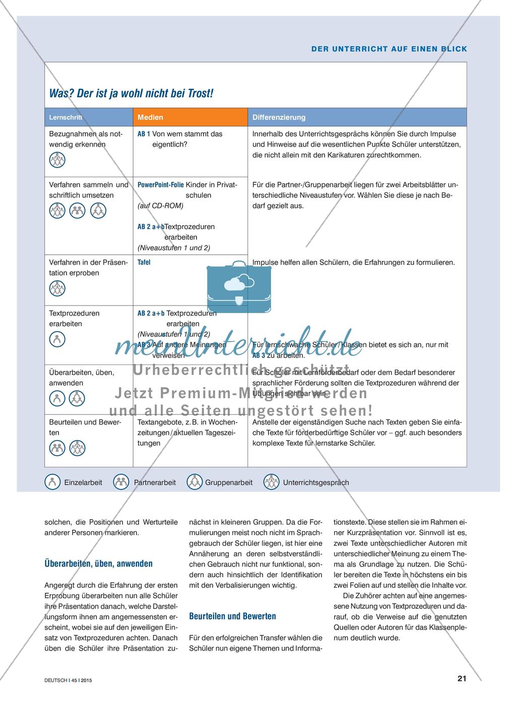 Was? Der ist ja wohl nicht bei Trost! - Wissen und Positionen anderer in Präsentationen markieren Preview 4