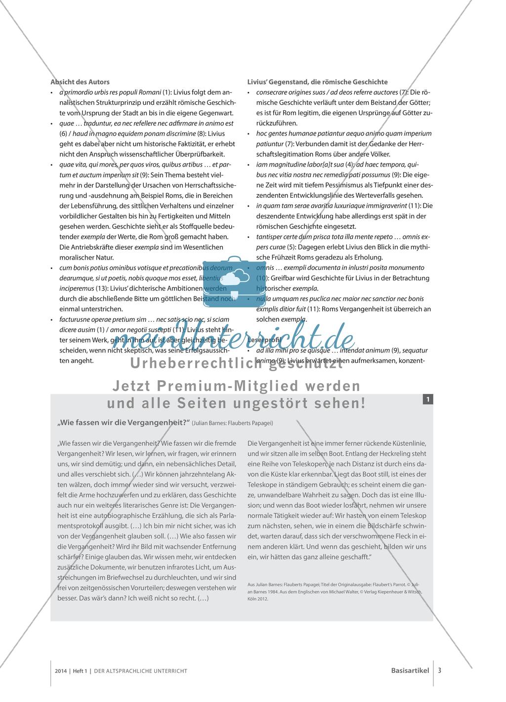 Livius: Didaktische Multivalenz oder lactea ubertas? Preview 2