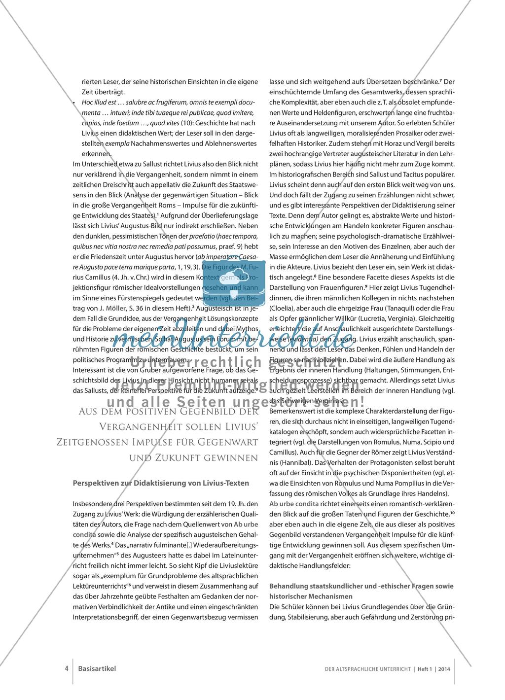 Livius: Didaktische Multivalenz oder lactea ubertas? Preview 3