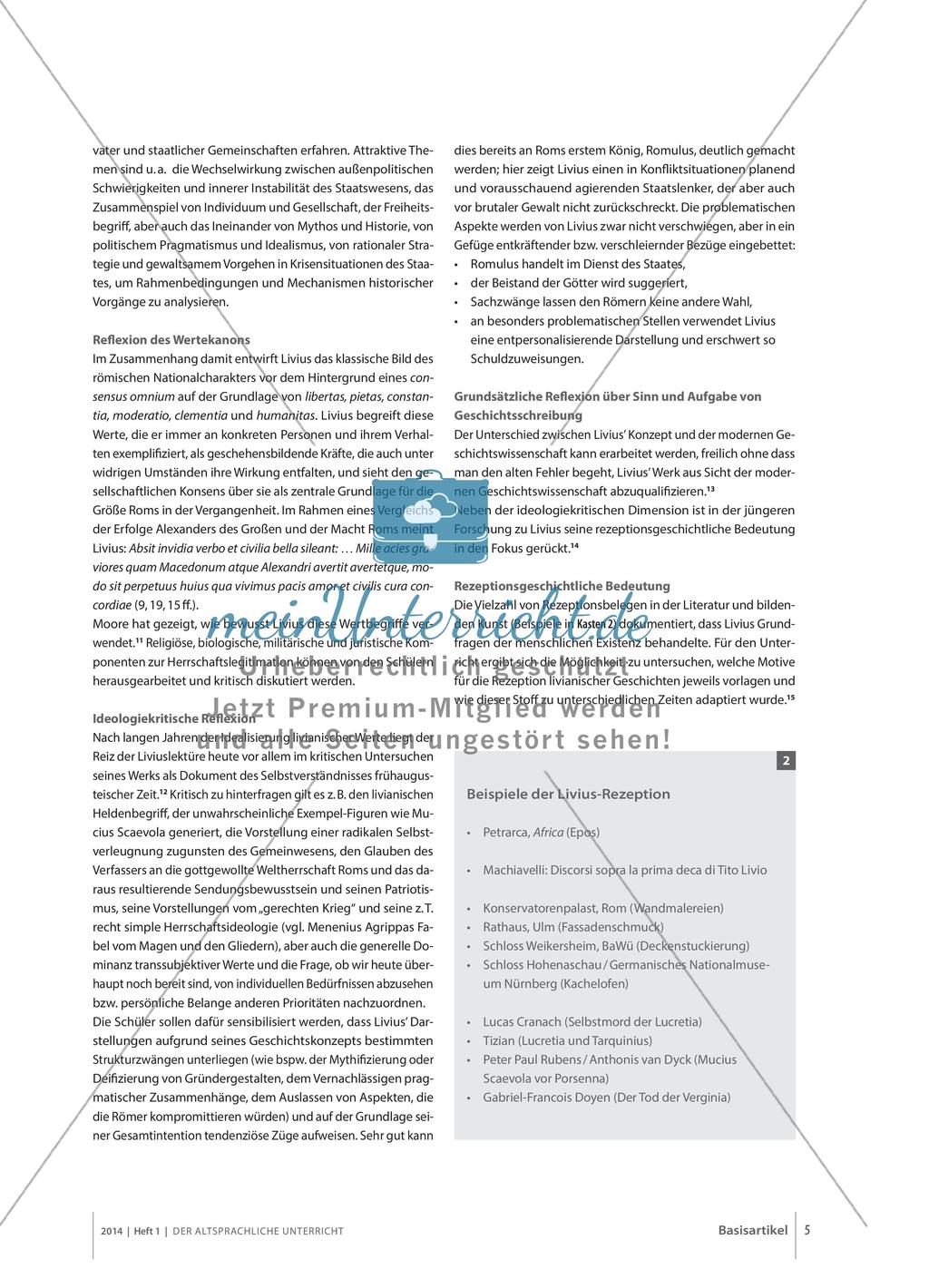 Livius: Didaktische Multivalenz oder lactea ubertas? Preview 4