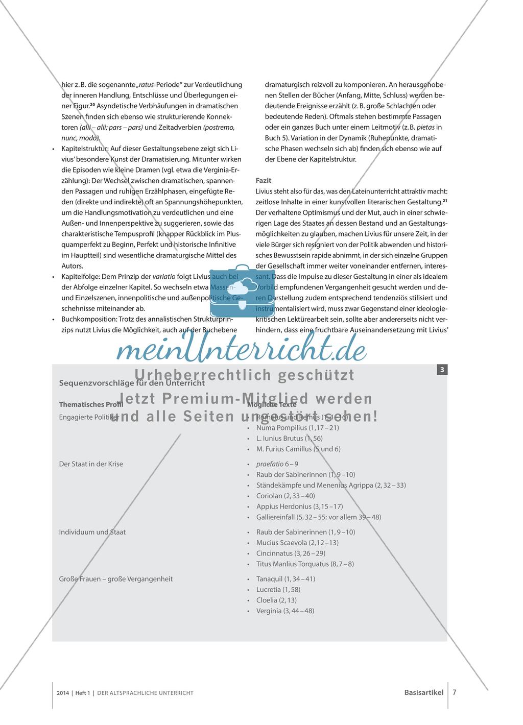 Livius: Didaktische Multivalenz oder lactea ubertas? Preview 6
