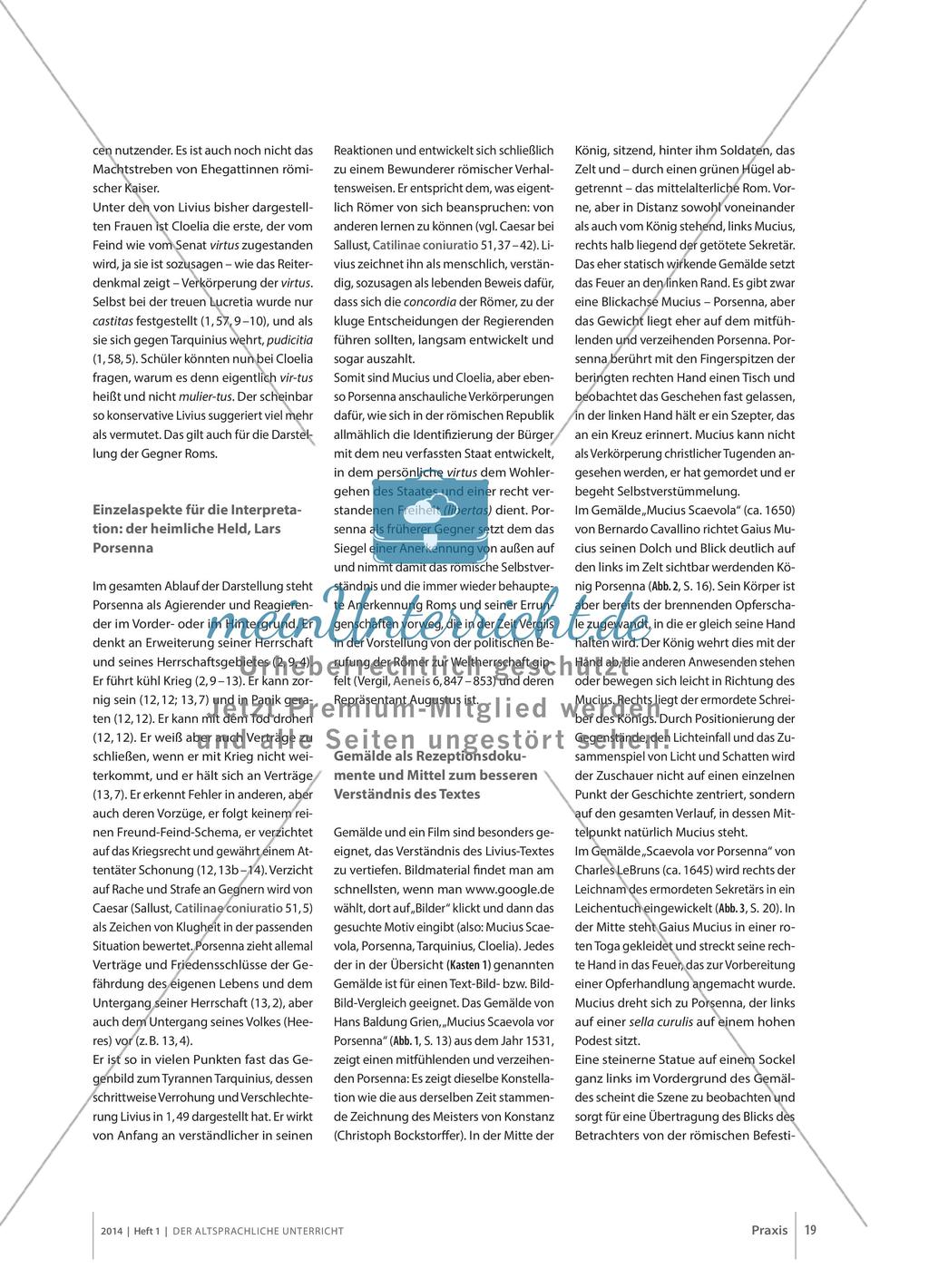 Livius: Auf dem Weg zur virtus - Mucius Scaevola, Cloelia – und Lars Porsenna Preview 8