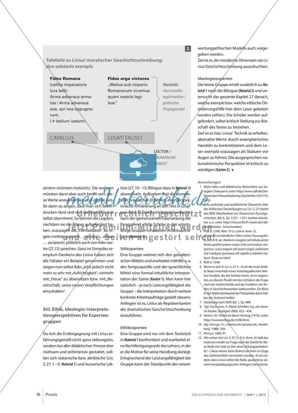 Livius: Charakteristika livianischer Historiografie Preview 5