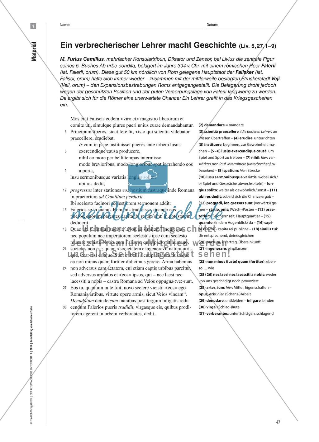 Livius: Charakteristika livianischer Historiografie Preview 6