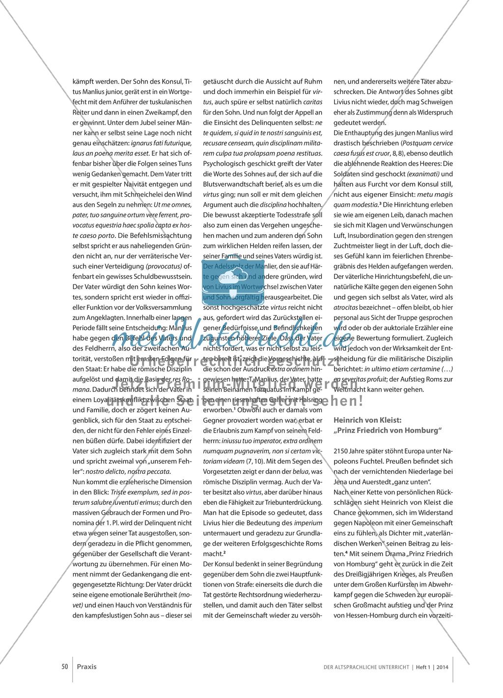 Livius: Ein europäisches Thema im vergleichenden Literaturunterricht Preview 2