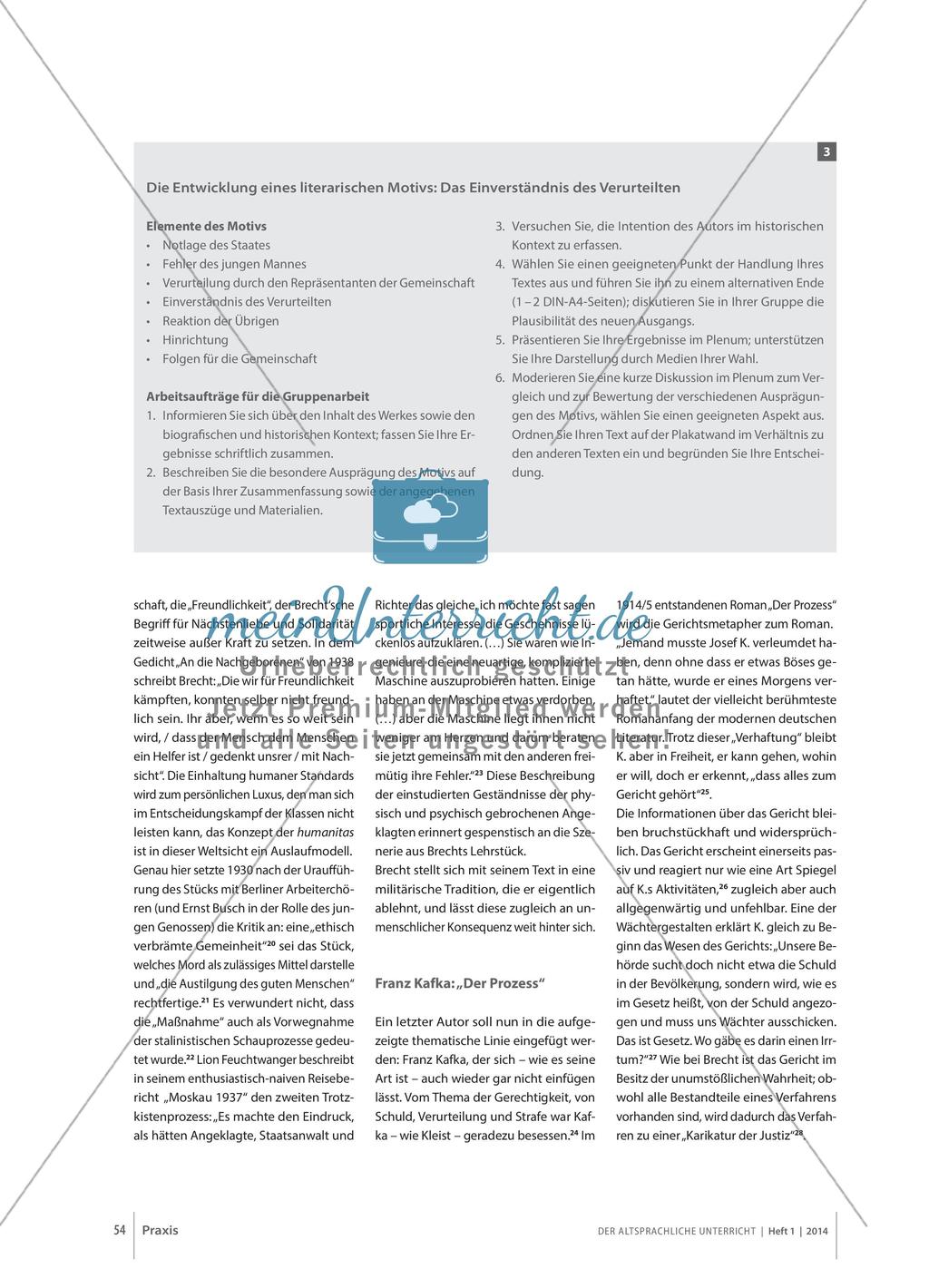 Livius: Ein europäisches Thema im vergleichenden Literaturunterricht Preview 6