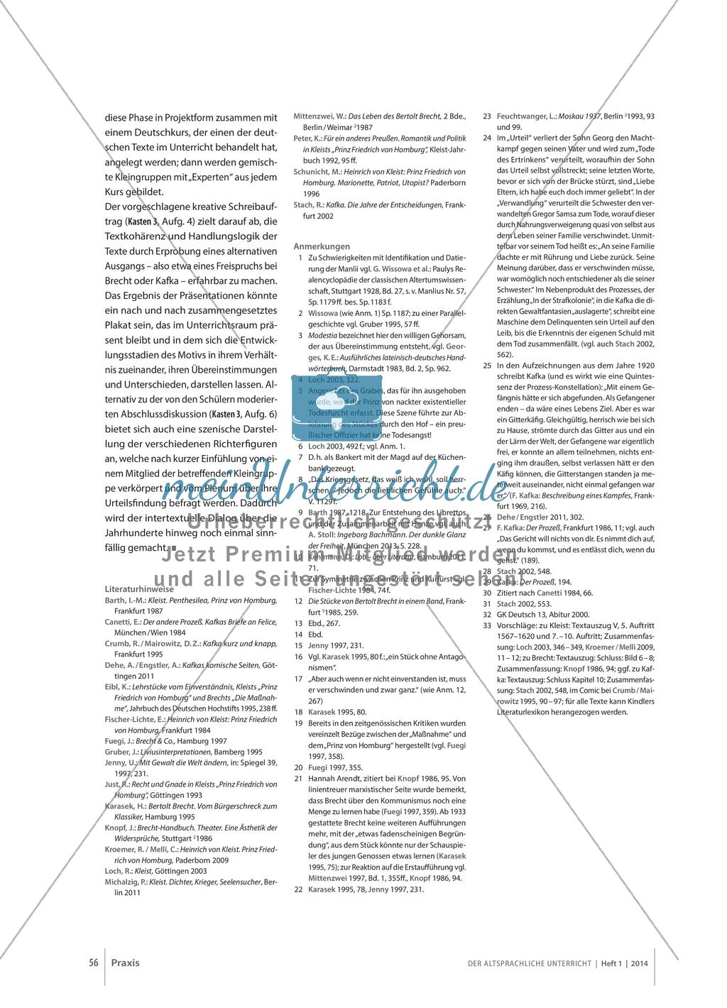Livius: Ein europäisches Thema im vergleichenden Literaturunterricht Preview 8
