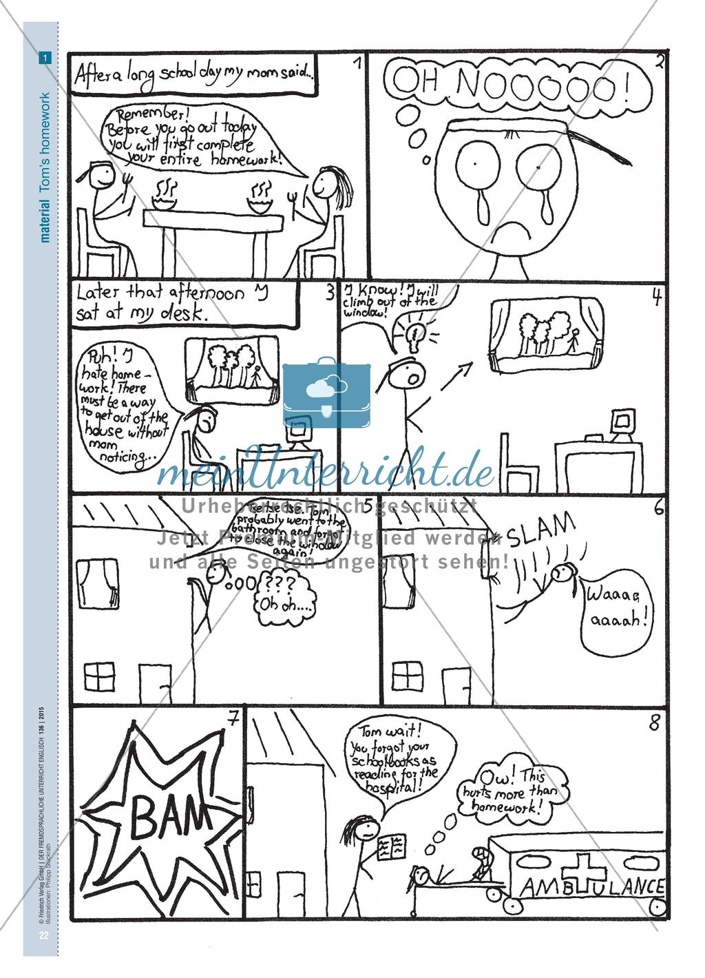 My Life in Seven Panels - Eine autobiographische Erzählung in Bild- und Textform gestalten Preview 5