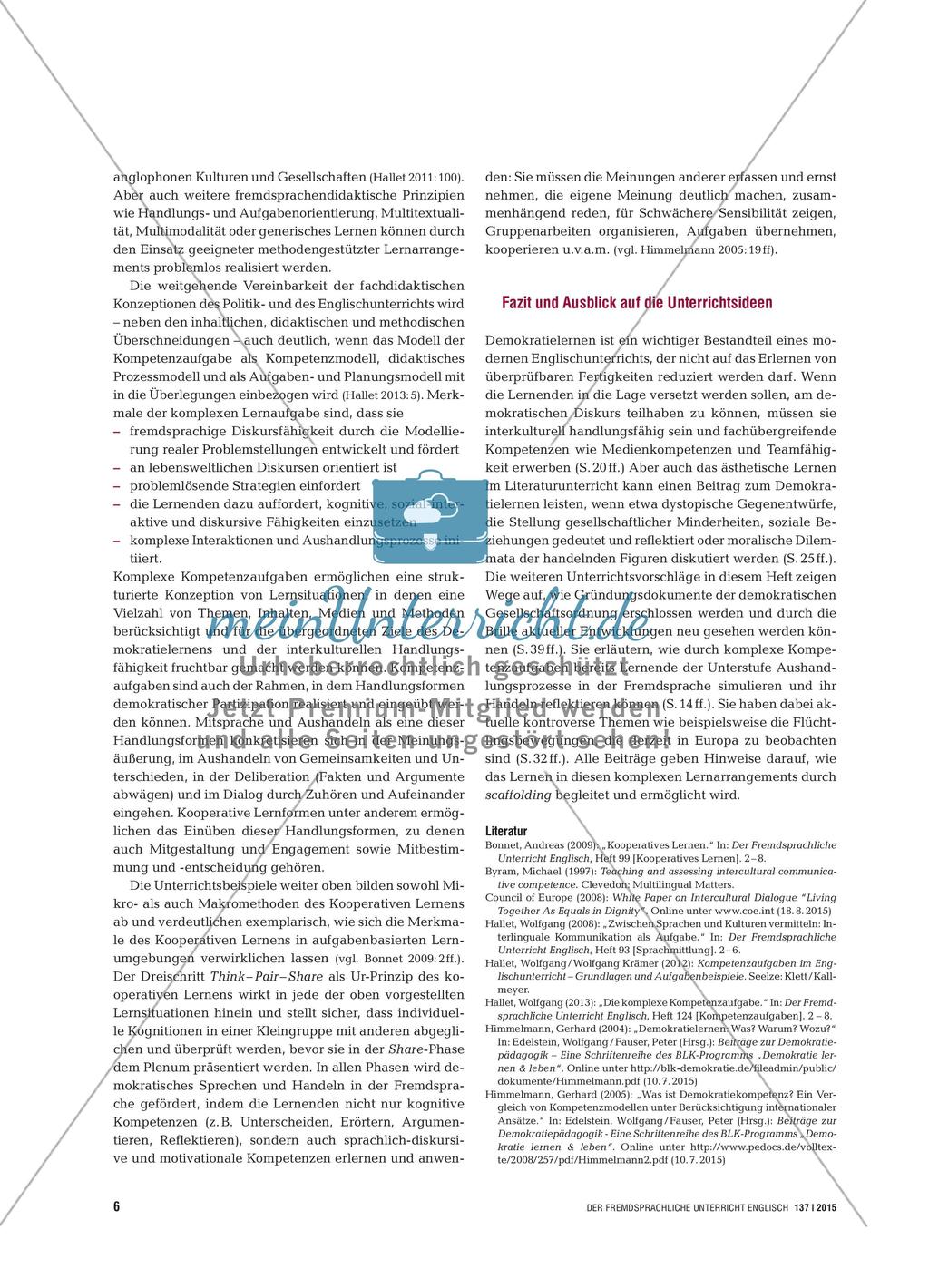 800 Years of the Magna Carta - Demokratielernen im Fremdsprachenunterricht fördern Preview 5