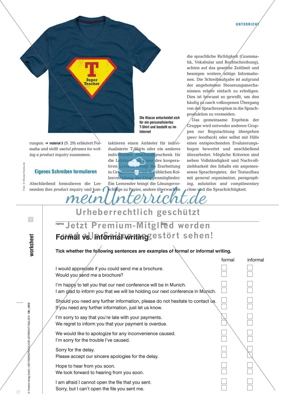 We Would Like to Inquire About Bulk Order Discounts and Delivery - Eine formale Anfrage in einem Geschäftsschreiben stellen Preview 3