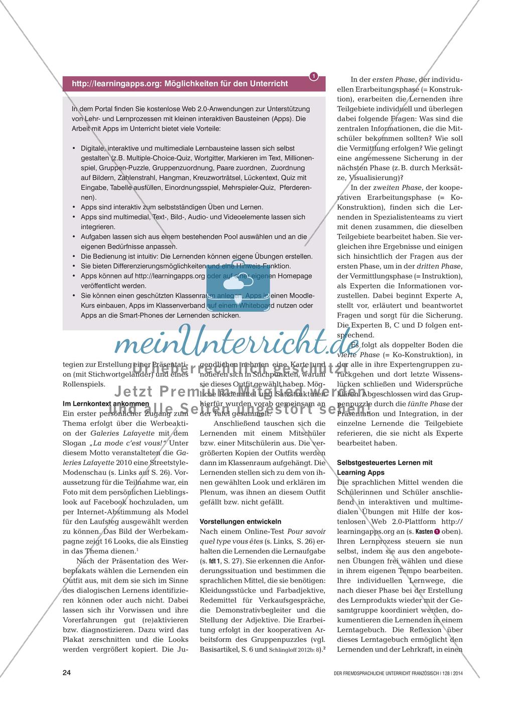 Förderung kommunikativer Kompetenz: Shopping Preview 2