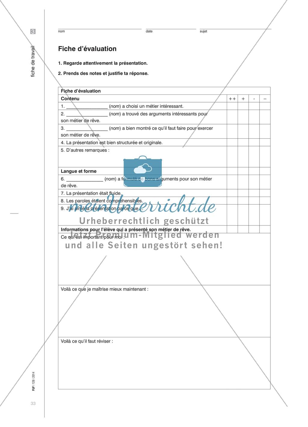 Lehr-/Lernkreislauf: Berufswahl Preview 6