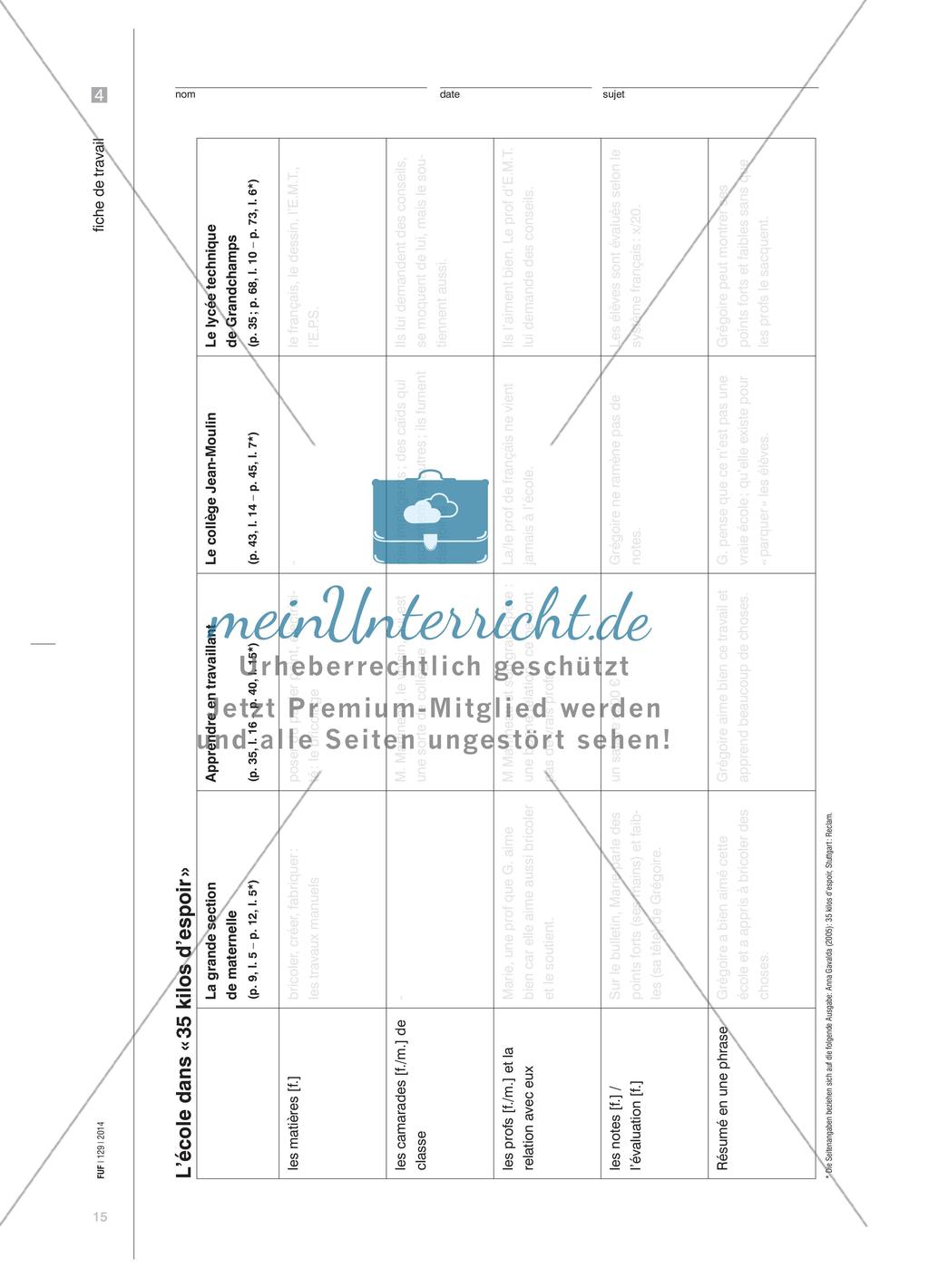 Reflexion des Schulsystems Preview 6