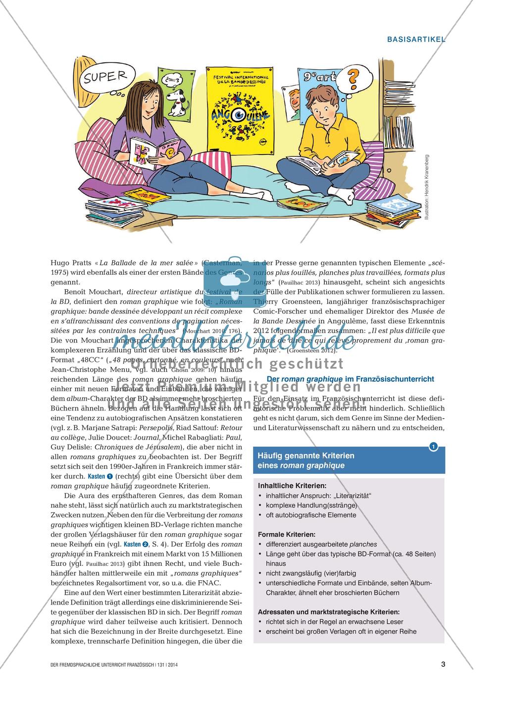 Arbeit mit romans graphiques Preview 2