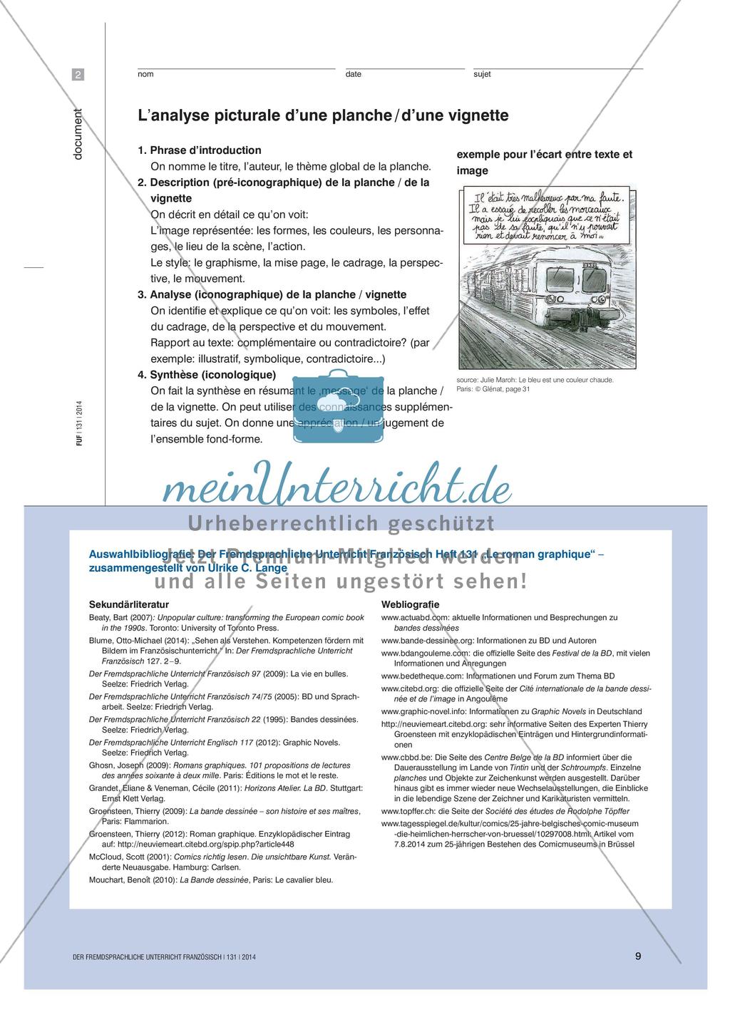 Arbeit mit romans graphiques Preview 8