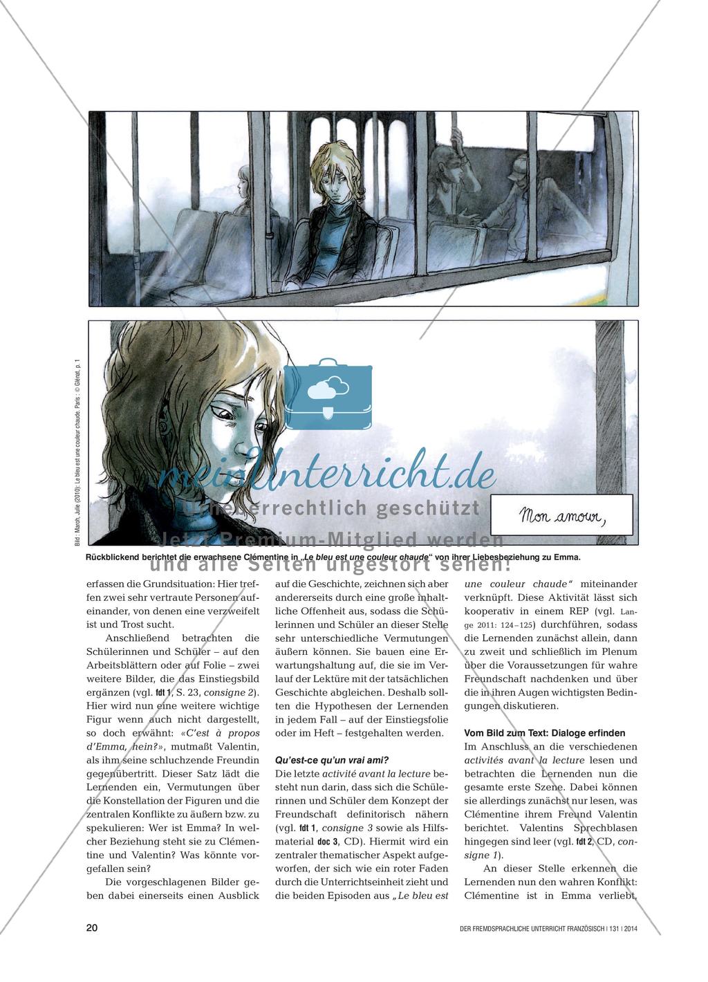 Roman graphique: Freundschaft und Liebe Preview 2