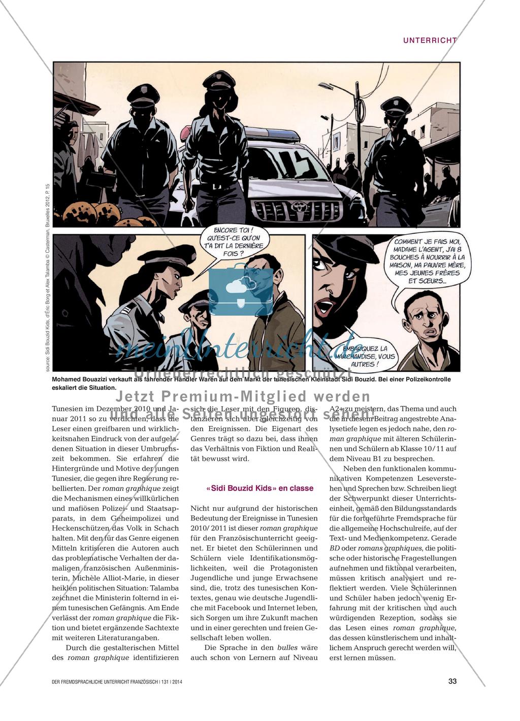 Roman graphique: Der arabische Frühling Preview 2