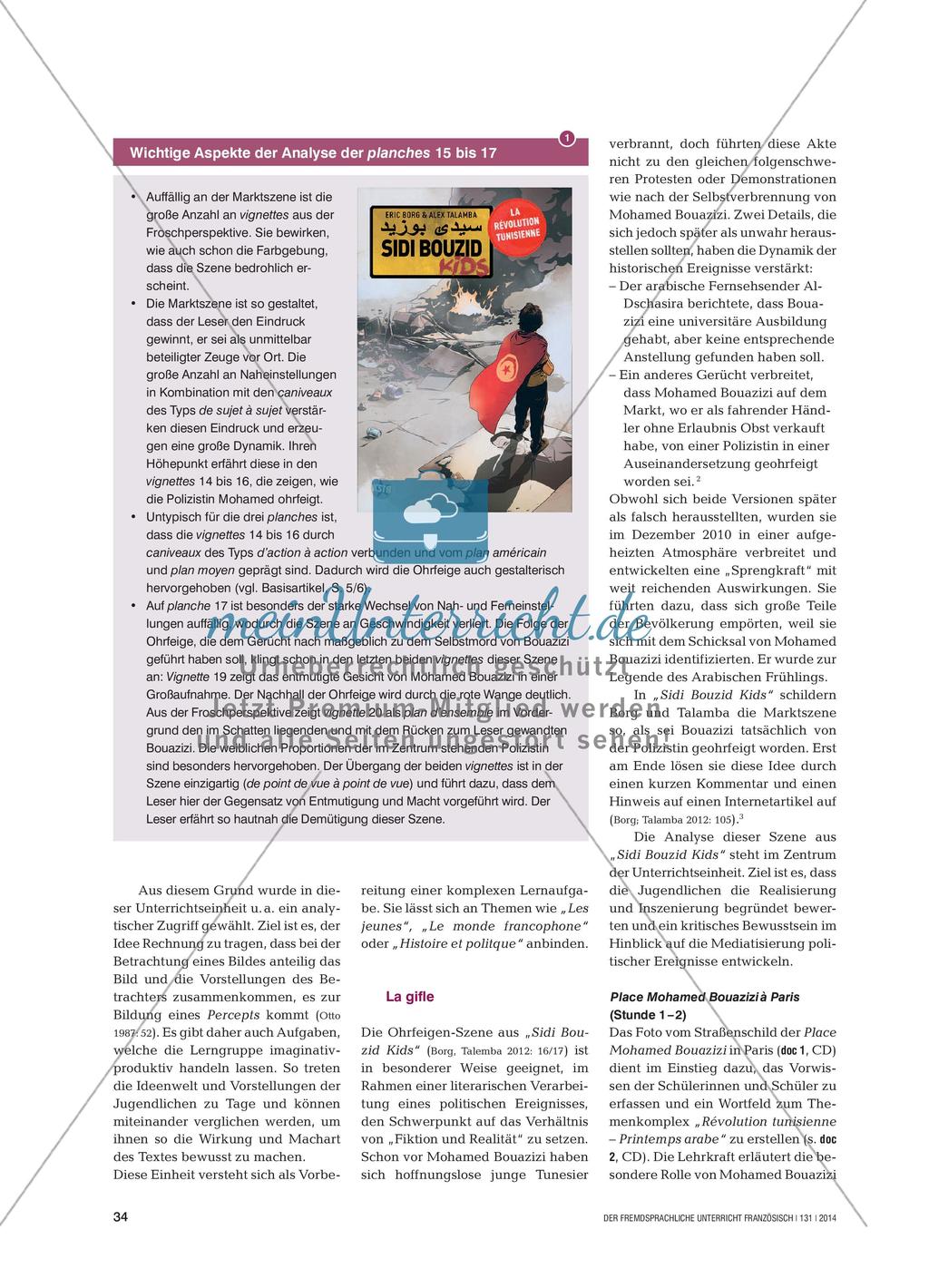 Roman graphique: Der arabische Frühling Preview 3