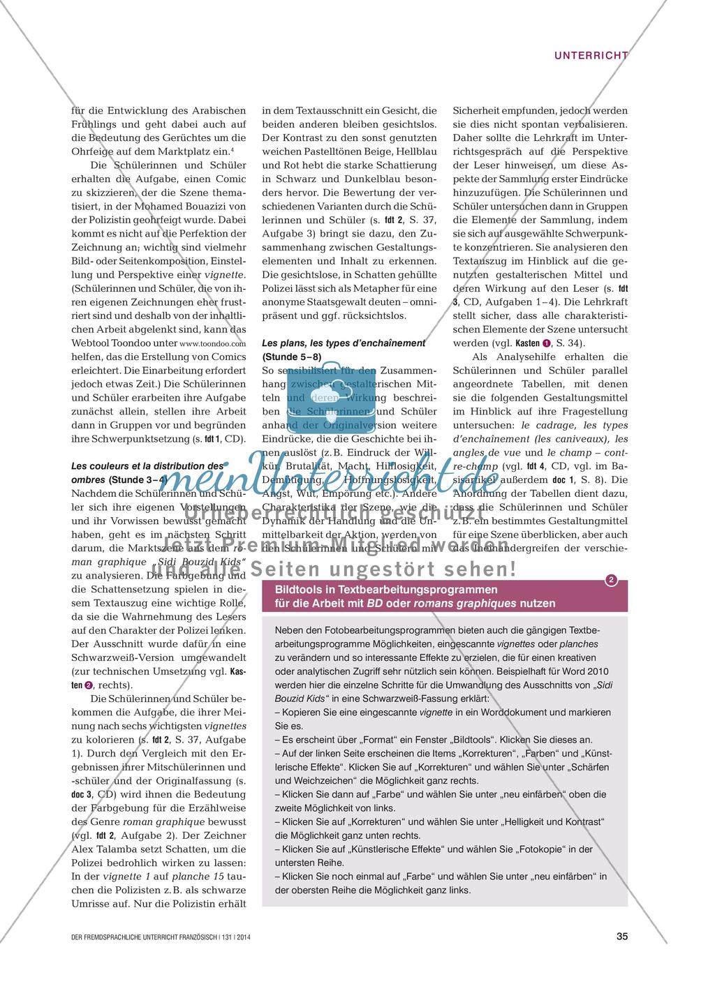 Roman graphique: Der arabische Frühling Preview 4