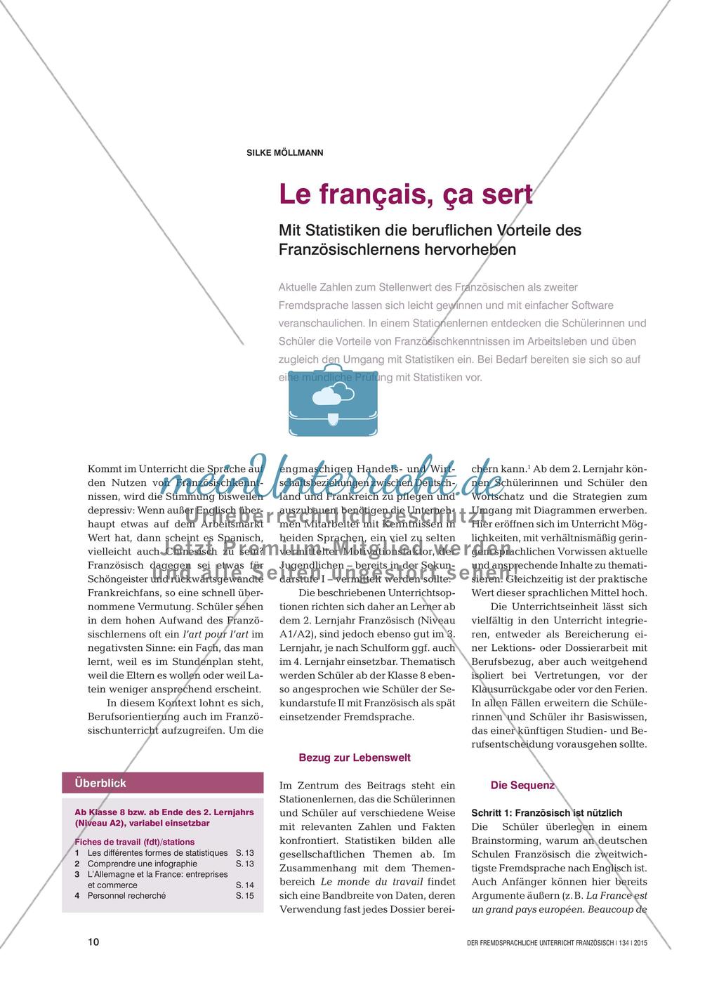 Berufliche Vorteile des Französischlernens Preview 1