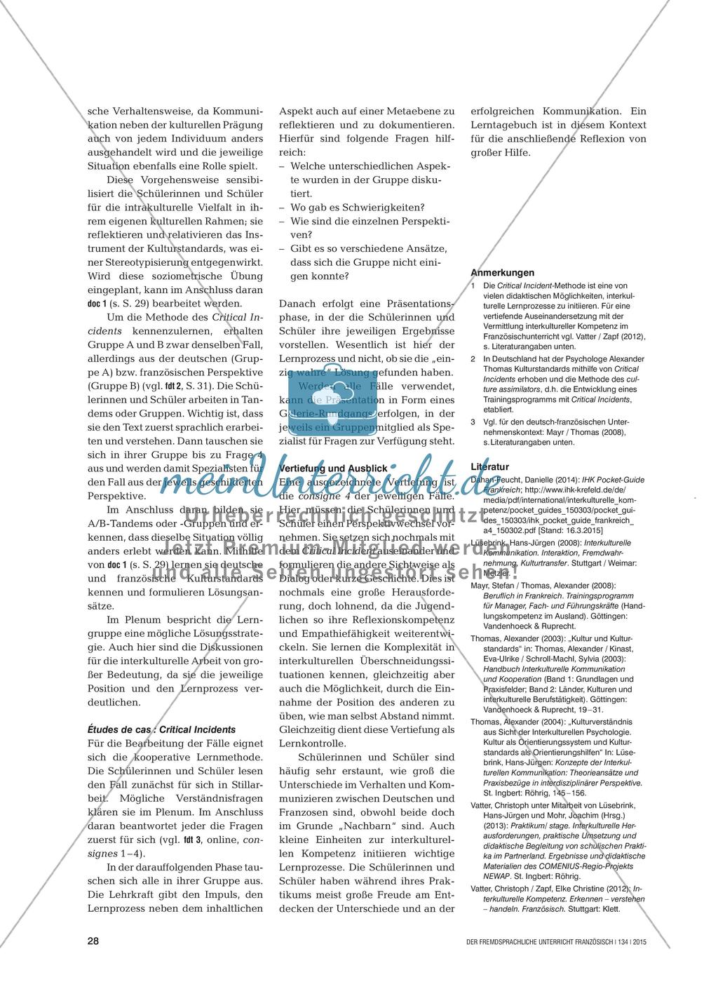 Arbeit mit Critical Incidents Preview 3
