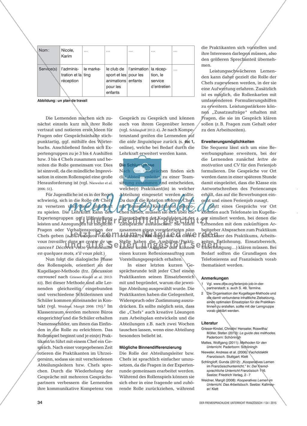 Dialogisches Sprechen in Berufssituationen Preview 3