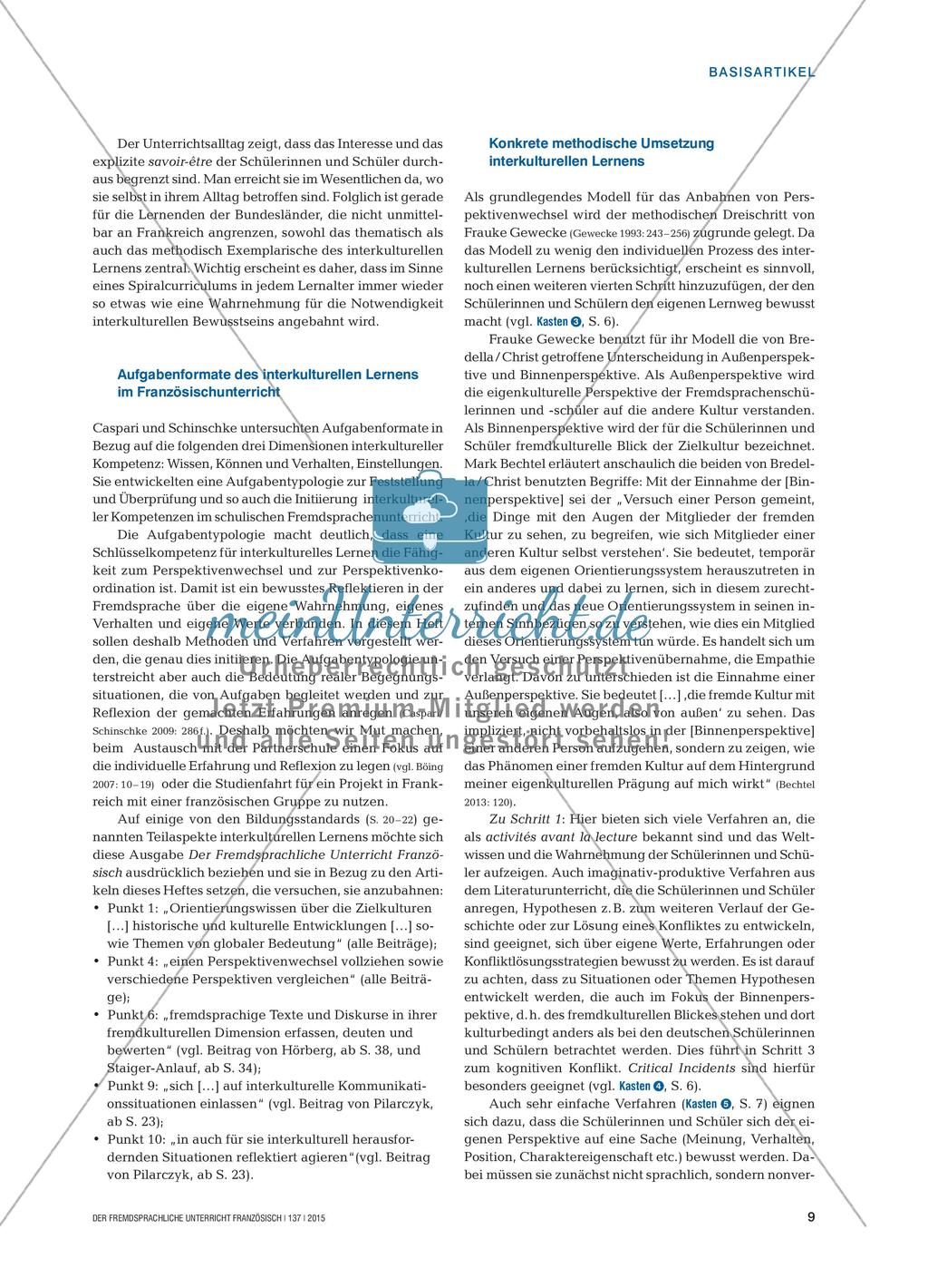 Friedenserziehung im Französischunterricht Preview 8