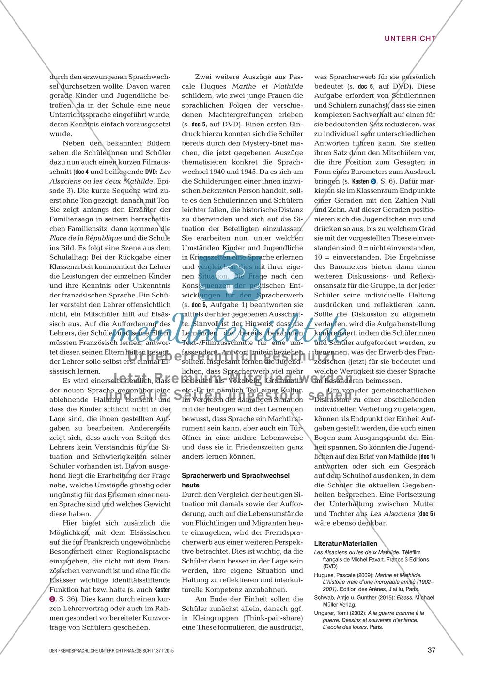 Elsass: Rolle der Sprache Preview 4