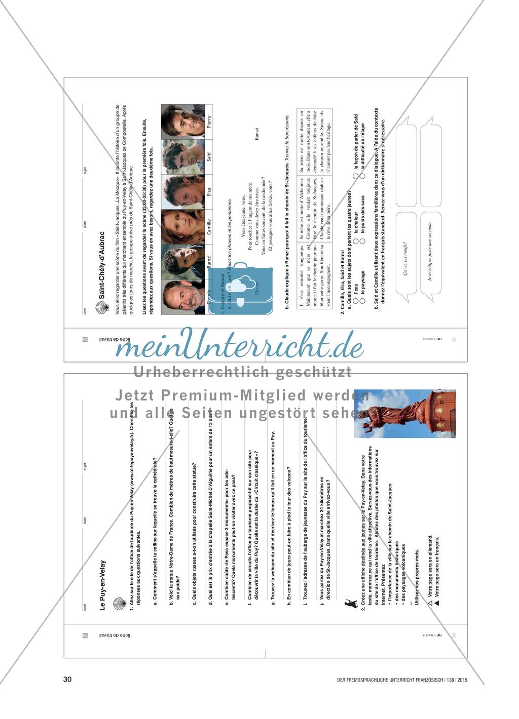 Jakobsweg im Französischunterricht Preview 5