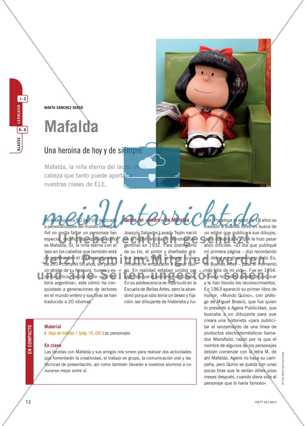 Mafalda - Una heroína de hoy y de siempre Preview 1