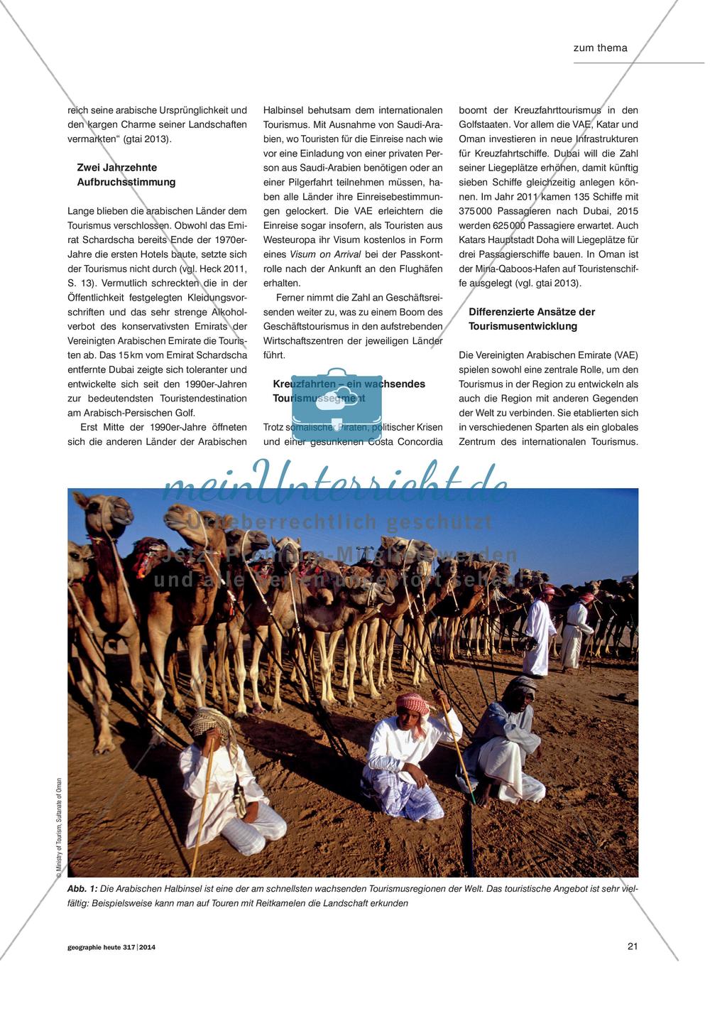 Zwischen Pilgern und Vergnügen - Tourismus auf der Arabischen Halbinsel Preview 2